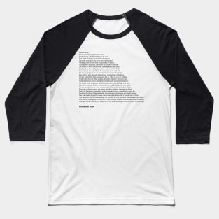 Immanuel Kant Quotes Baseball T-Shirt